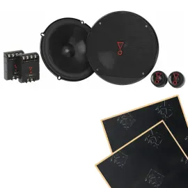 JBL Stage3 607C 6.5" 2-way 3-ohm Component Speaker System w/ Sound Damping