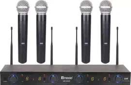 Радиосистема ENBAO MD-3004P UHF (4 микрофона на базе)