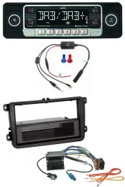 Dietz MP3 DAB Bluetooth USB Autoradio für VW Passat 05-10 Polo 09-14 Scirocco ab