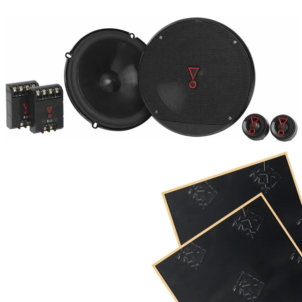 JBL Stage3 607C 6.5" 2-way 3-ohm Component Speaker System w/ Sound Damping