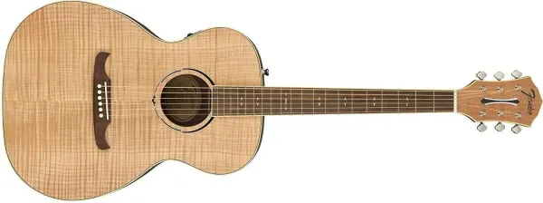 Fender FA-235E Natural Finish Concert Size Acoustic Electric Guitar - DEMO
