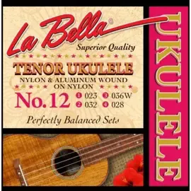 Струны для укулеле тенор LA BELLA 12