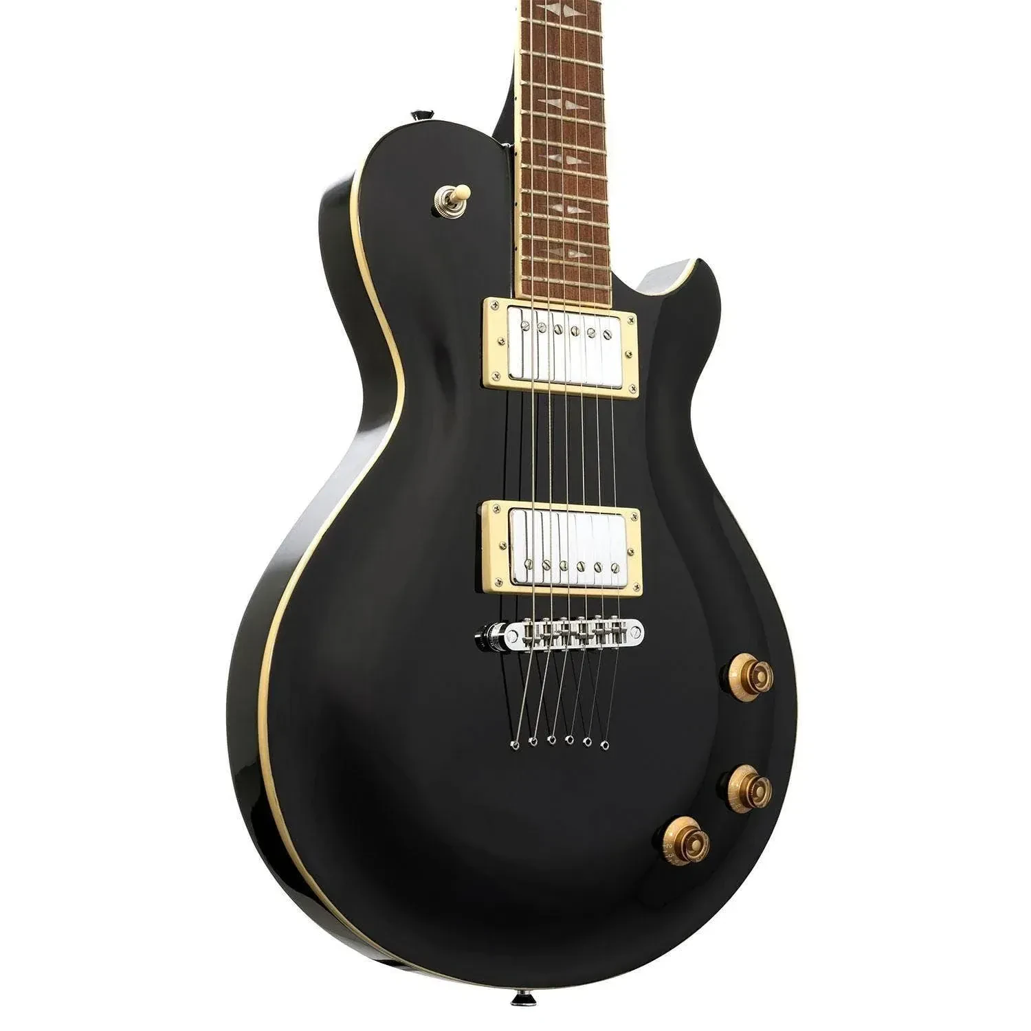 Patriot Decree Standard Electric Guitar Black