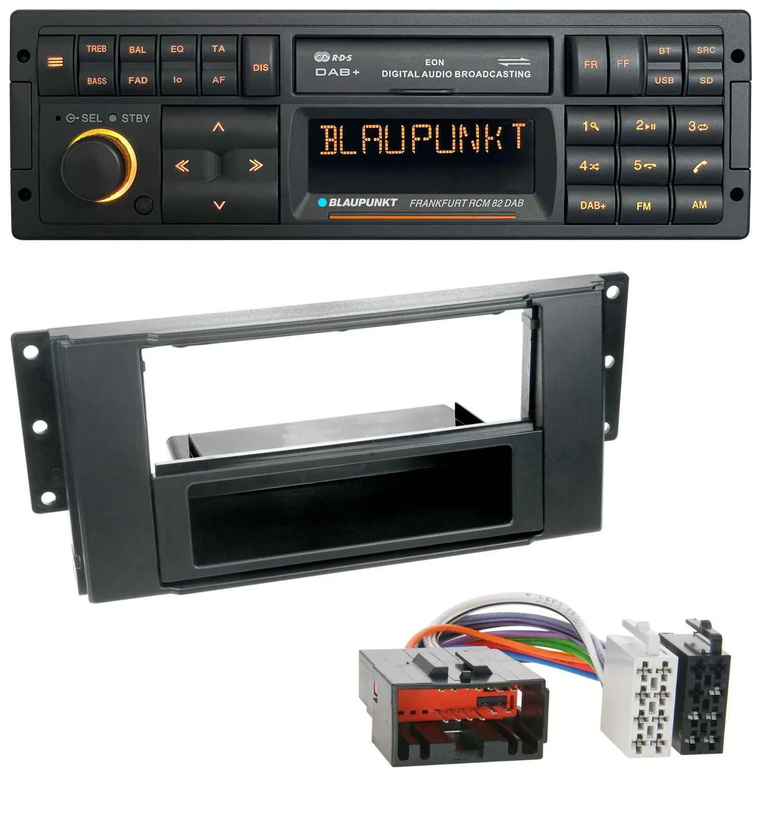 Blaupunkt USB DAB SD MP3 Bluetooth Autoradio für Land Rover Freelander 2007-2010