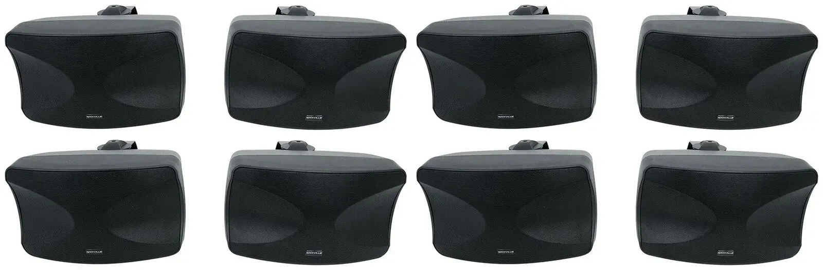 Настенная акустика Rockville WET-44 PRO Black 4" 45W (8 штук)