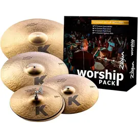 Набор тарелок для барабанов Zildjian K Custom Series Cymbal Set Worship