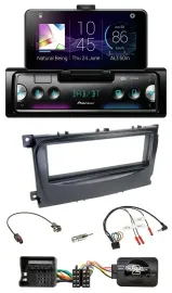 Pioneer USB Lenkrad Bluetooth DAB Autoradio für Ford S-Max Mondeo 07-14 schwarz