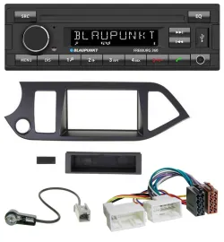 Blaupunkt AUX Bluetooth MP3 USB Autoradio für Kia Picanto ab 2011 Start-Stop