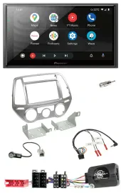 Pioneer USB 2DIN DAB Lenkrad Bluetooth Autoradio für Hyundai i20 2012-2014 man.