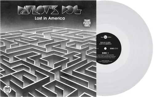 Виниловая пластинка Pavlov's Dog - Lost in America [New Vinyl LP] Clear Vinyl, 180 Gram