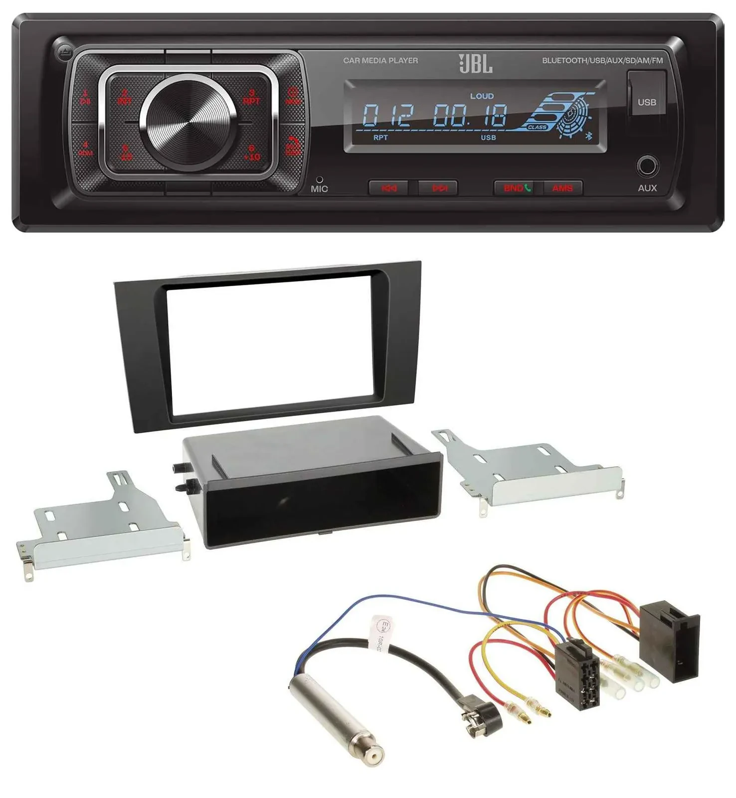Автомагнитола для Audi A4 (B5 1999–2001) Symphony JBL Bluetooth, USB, SD, AUX, MP3