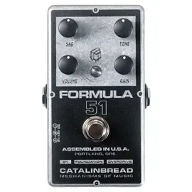 Педаль эффектов для электрогитары Catalinbread Formula 51 Overdrive Effects Pedal