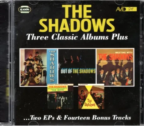 THE SHADOWS - Three Classic Albums Plus...