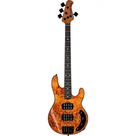 Бас-гитара Sterling by Music Man StingRay Ray34HH Burl Top Amber