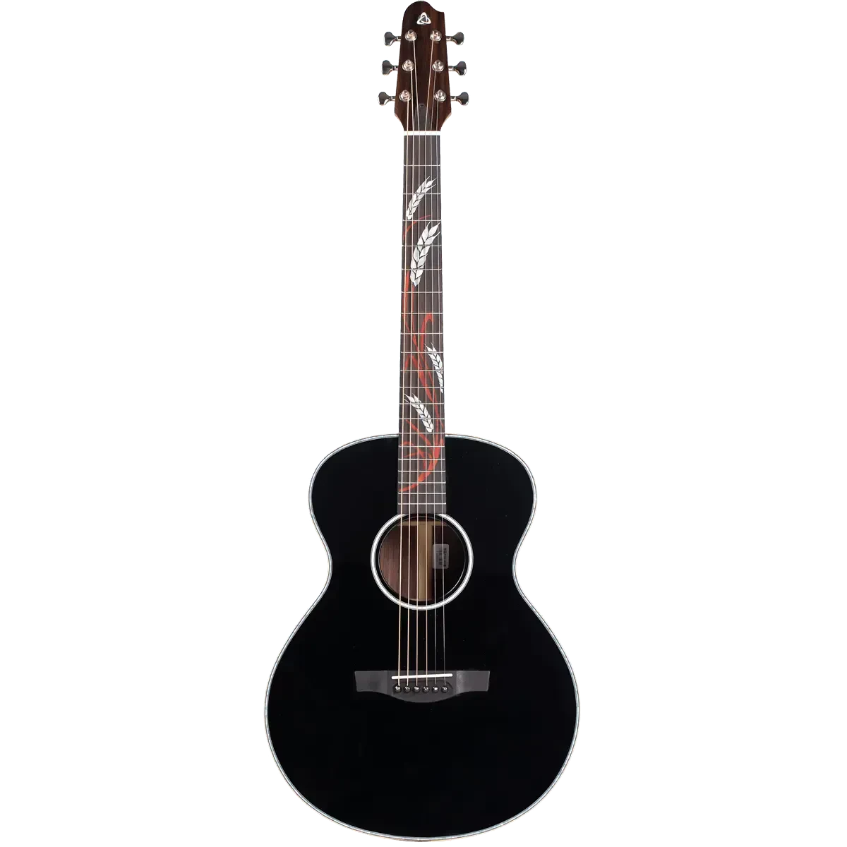 Трансакустическая гитара Covenant Focus Auditorium Black XTE с чехлом