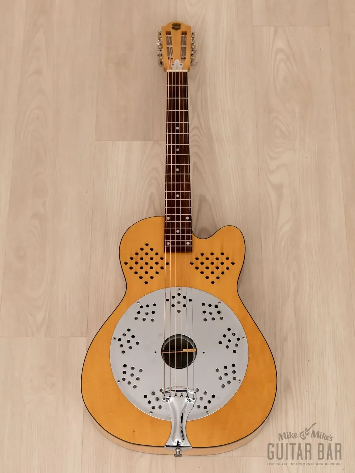 Резонаторная гитара Dobro Duolian D90 Cutaway Roundneck Maple Body w/ Case, OMI-Made 1996