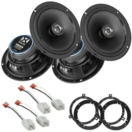 2007-2017 Jeep Wrangler Complete NVX Speaker Upgrade Kit
