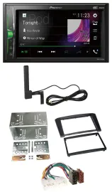 Pioneer MP3 DAB AUX 2DIN Bluetooth Autoradio für Toyota Avensis 2003-2009