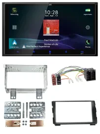 JVC USB Bluetooth 2DIN DAB MP3 Autoradio für Kia Ceed 09-12 proCeed 11-13