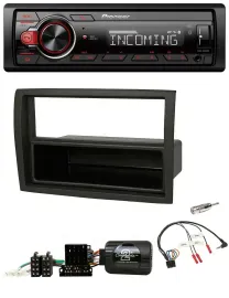 Pioneer Bluetooth USB DAB Lenkrad Autoradio für Fiat Ducato 2012-15 schwarz