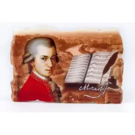 Магнит прямоугольник Моцарт