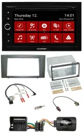 Blaupunkt 2DIN Lenkrad Bluetooth USB TMC DAB Navigation für Ford Mondeo 2003-200