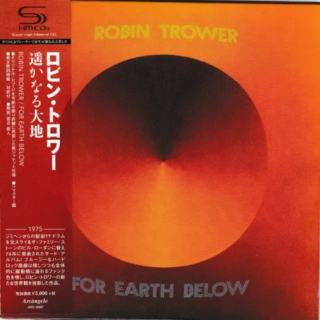 ROBIN TROWER - For Earth Below (CD, Japan)