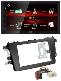 JVC USB Bluetooth MP3 DAB 2DIN Autoradio für Suzuki Celerio LF ab 2014