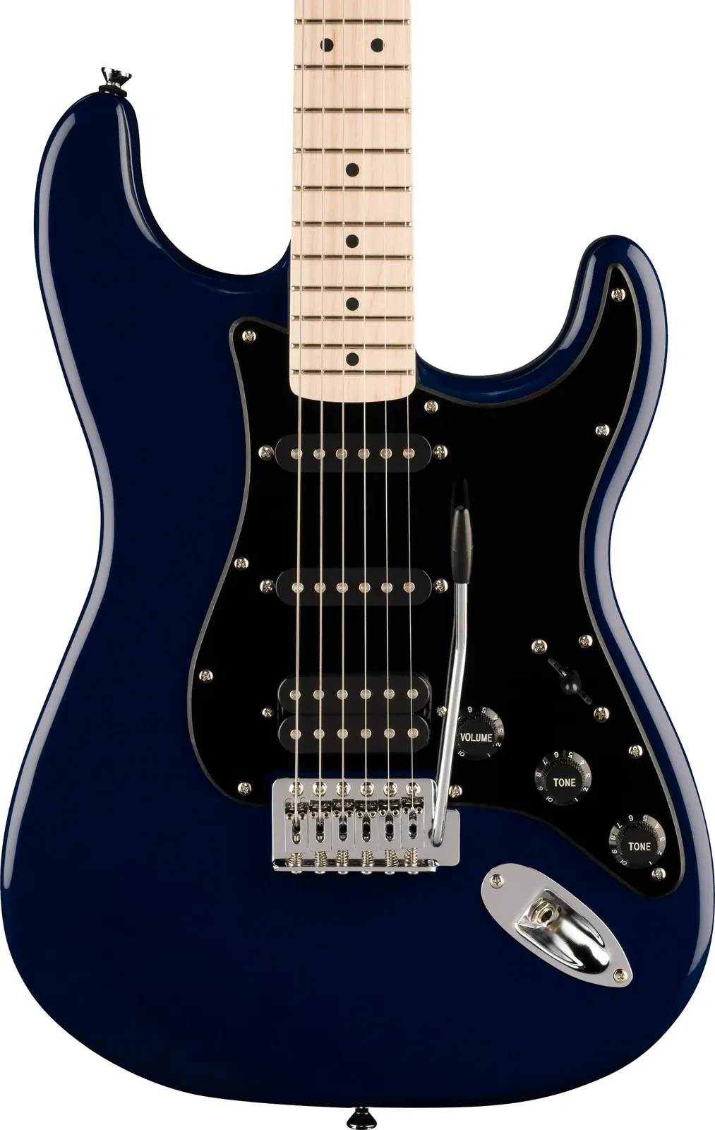 Электрогитара Squier by Fender Sonic Stratocaster HSS, кленовая накладка, темно-синий