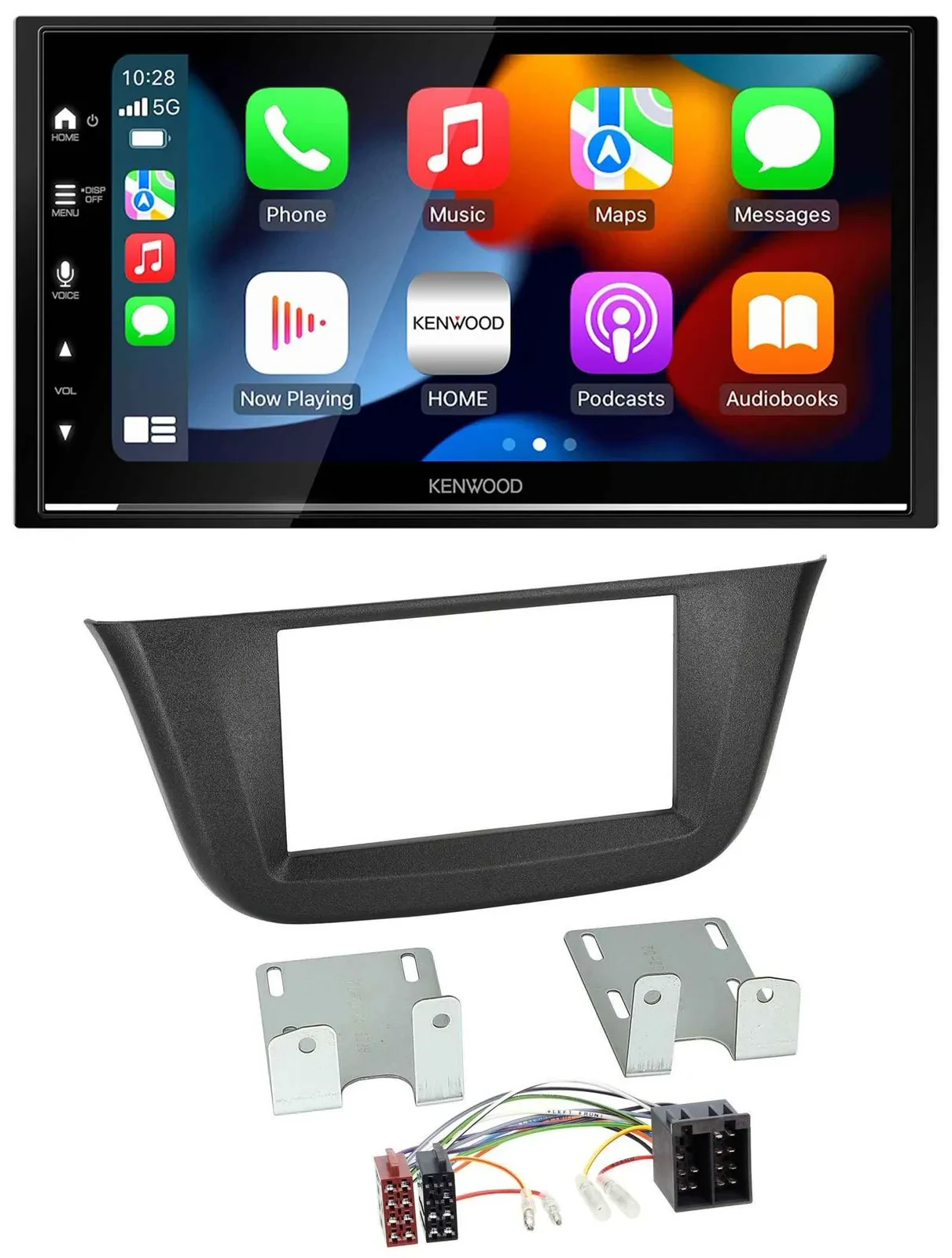 Kenwood DAB USB Bluetooth 2DIN MP3 Autoradio für Iveco Daily (ab 2014)