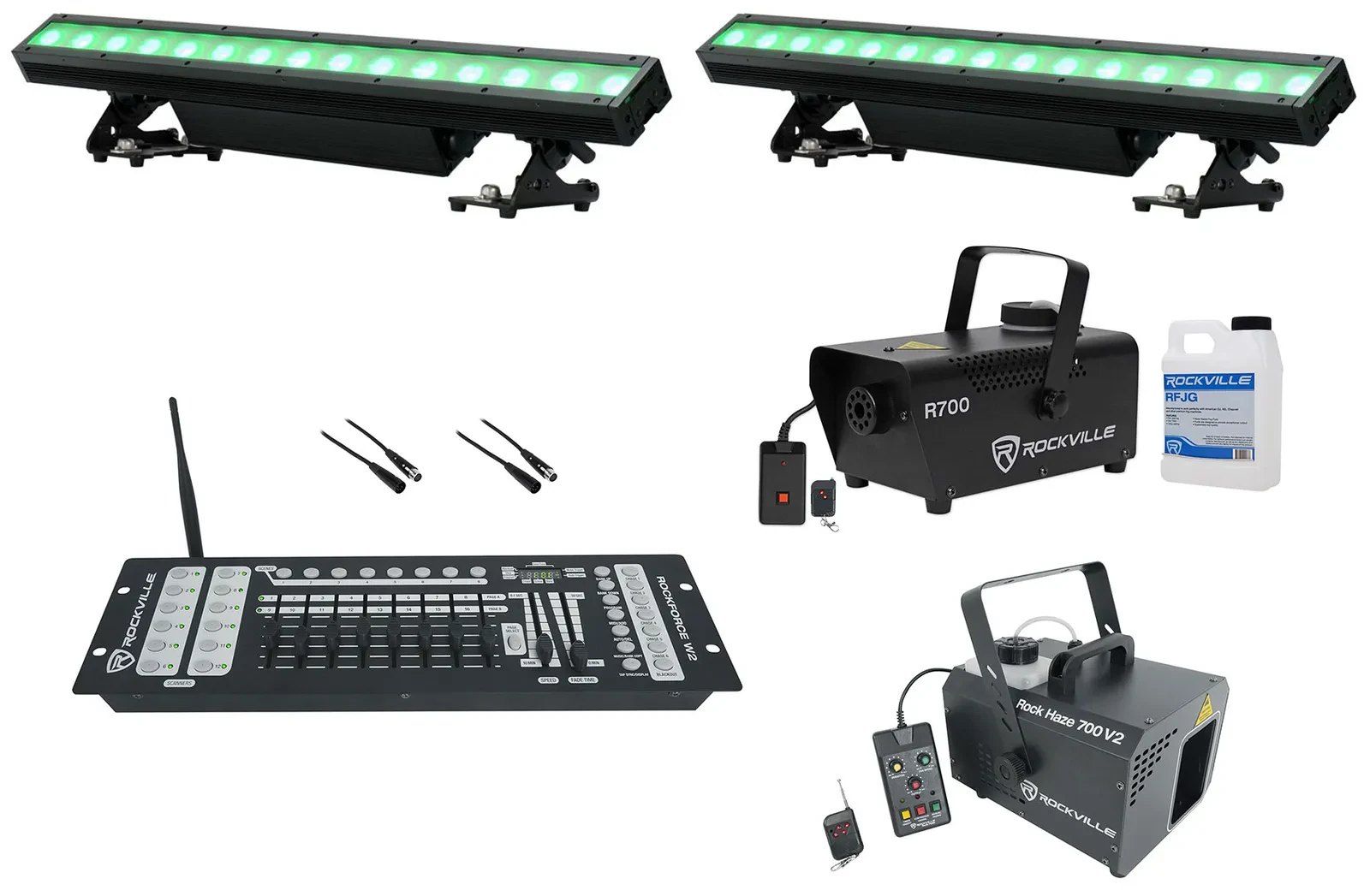Комплект светового оборудования American DJ Encore LB15 IP+ROCKFORCE W2+R700-2