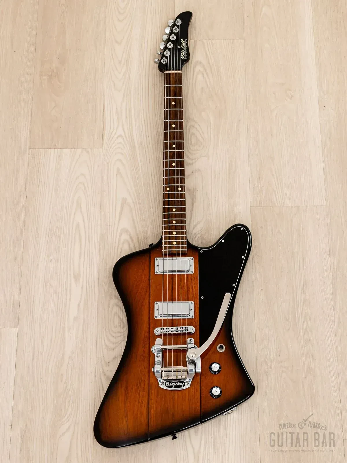 Электрогитара Mike Lull Custom Guitars FX Firebird HH Sunburst w/case USA 2014