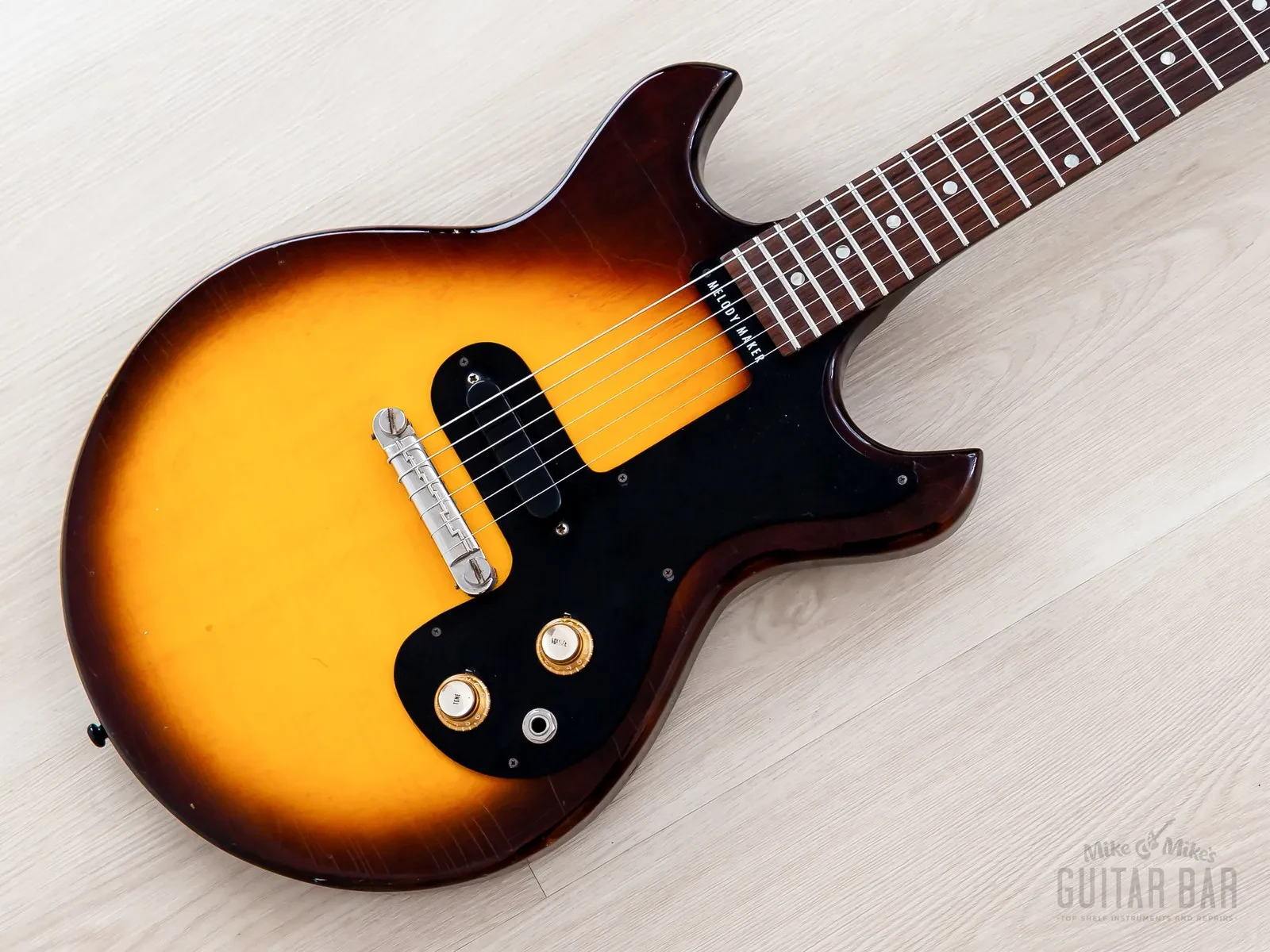 Б/У Электрогитара Gibson Melody Maker Double Cut 1964 с кейсом