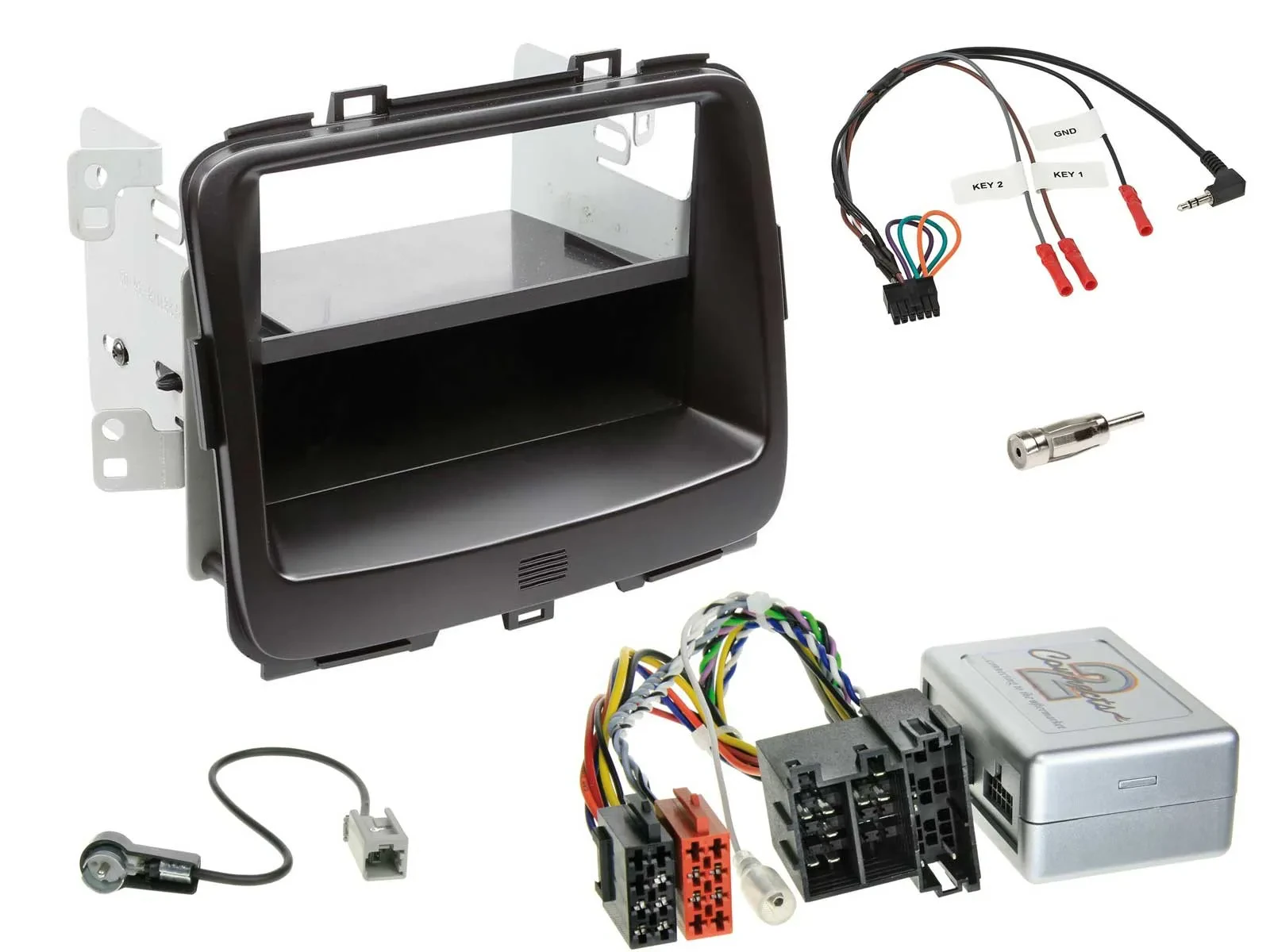 Radioset Lenkradadapter DIN Autoradio für Kia Carens IV RP 2013-2019 Aktiv