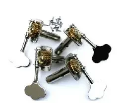 Колки для контрабаса Mirra BXZ-10 3/4 посеребренный