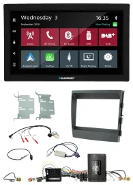 Blaupunkt DAB Bluetooth USB Lenkrad 2DIN Autoradio für Porsche Panamera 09-16 In