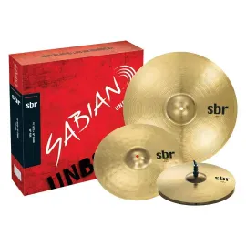 SABIAN SBR Performance Set of Brass Cymbals