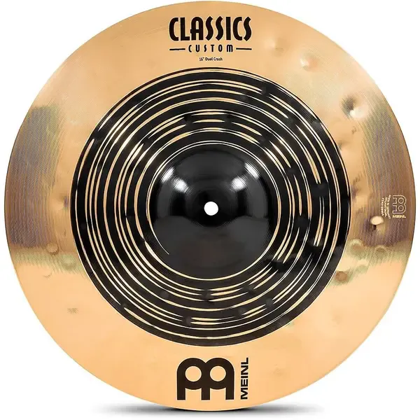 Тарелка барабанная MEINL 16" Crash Classics Custom Dual Crash