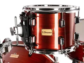 Том-барабан LDrums 5001012-108 Birch 10x8 Red