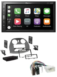 Pioneer USB MP3 DAB 2DIN Bluetooth Autoradio für Mitsubishi Eclipse 4G 05-12