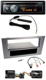 Pioneer CD USB Bluetooth DAB Lenkrad Autoradio für Ford Mondeo 2004-2007 anthraz
