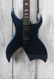 BC Rich Rich "B" Legacy with Tone-Pros Solid Body Electric Guitar Ultraviolet