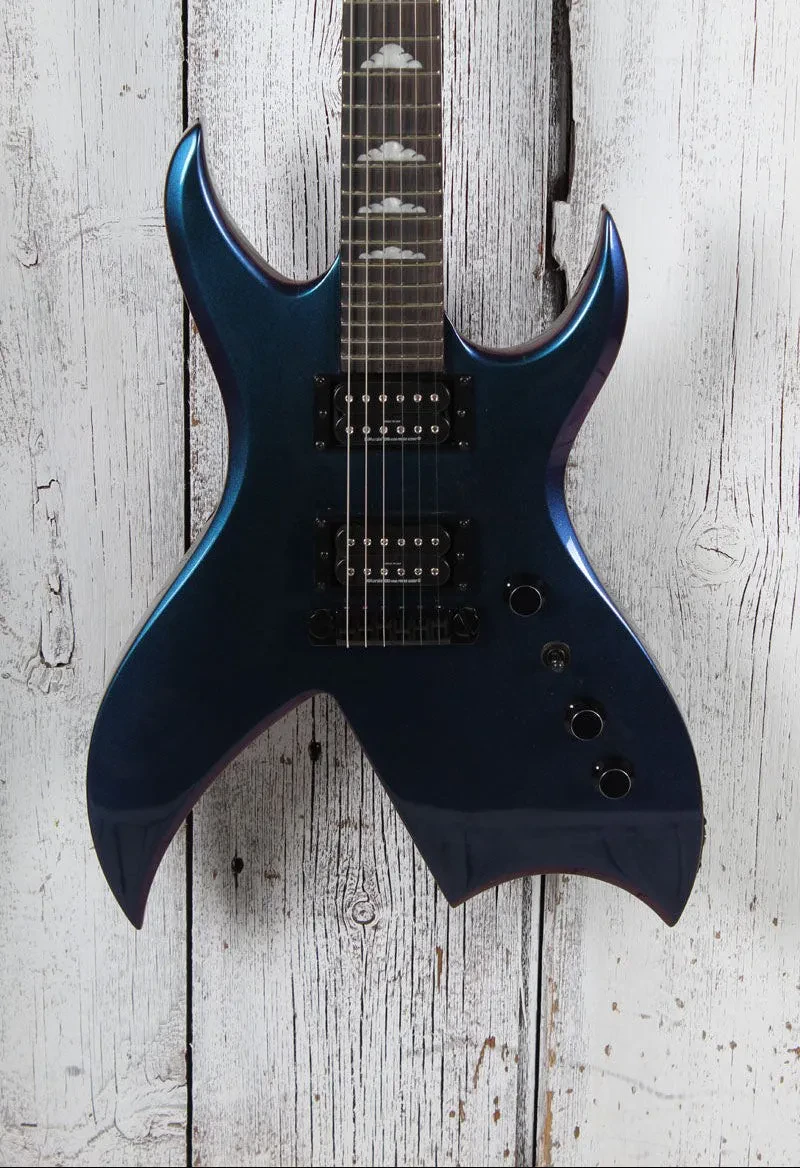 BC Rich Rich "B" Legacy with Tone-Pros Solid Body Electric Guitar Ultraviolet