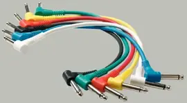 Патч-кабель инструментальный Rockcable RCL30031 D5 (комплект 6 штук)