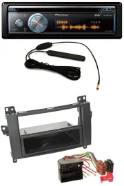 Автомагнитола Pioneer CD/USB/Bluetooth/DAB/MP3 для автомобиля Mercedes A‑Class (W169/C169, 2004–2012)