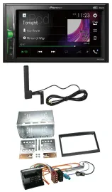 Pioneer MP3 DAB AUX 2DIN Bluetooth Autoradio für Citroen Berlingo C2 C3 Jumpy Pr