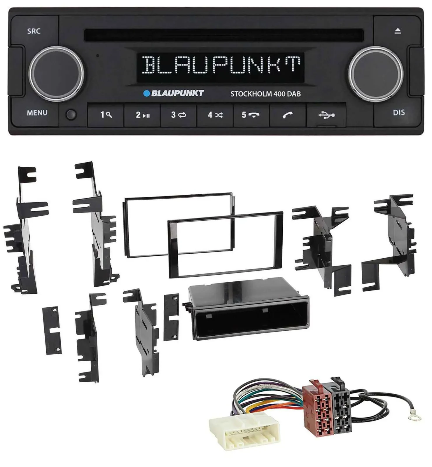 Blaupunkt MP3 Bluetooth DAB CD USB Autoradio für Nissan Navara NV NV200 (ab 12)