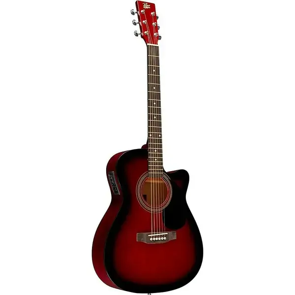 Электроакустическая гитара Rogue RA-090 Concert Cutaway Red