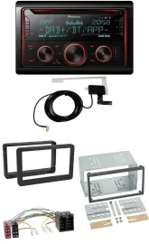 Автомагнитола для Alfa Romeo 159/Spider/Brera Pioneer 2-DIN MP3 DAB USB CD Bluetooth