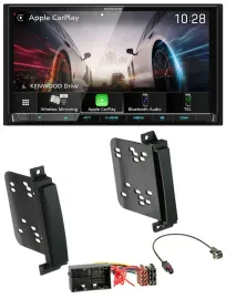 Kenwood MP3 2DIN USB DAB Bluetooth Autoradio für Jeep Grand Cherokee Dodge Duran